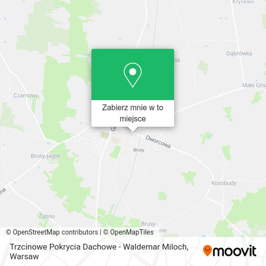 Mapa Trzcinowe Pokrycia Dachowe - Waldemar Miloch