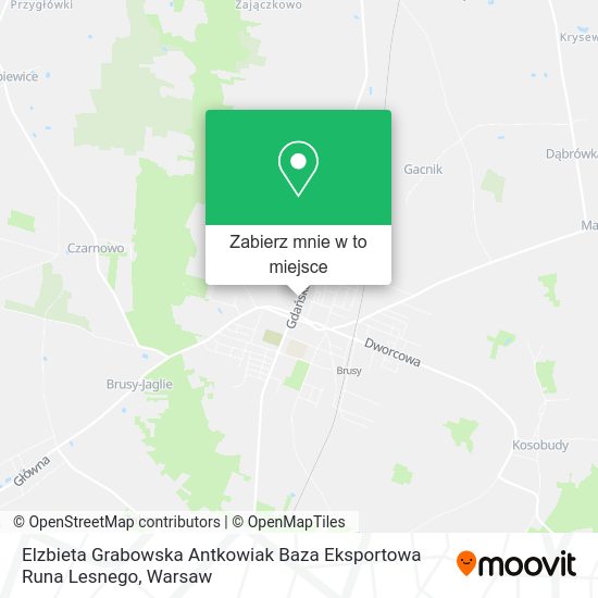 Mapa Elzbieta Grabowska Antkowiak Baza Eksportowa Runa Lesnego