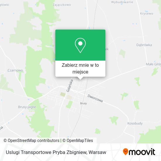 Mapa Uslugi Transportowe Pryba Zbigniew