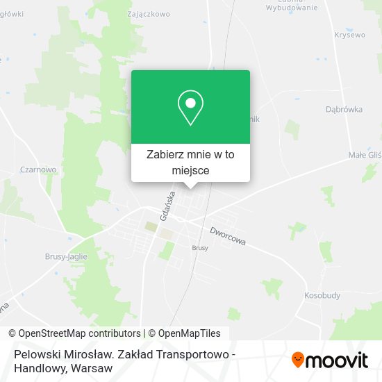 Mapa Pelowski Mirosław. Zakład Transportowo - Handlowy