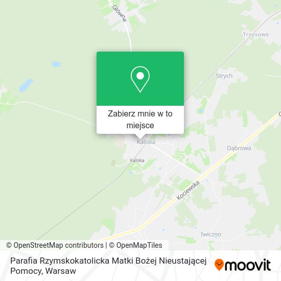 Mapa Parafia Rzymskokatolicka Matki Bożej Nieustającej Pomocy