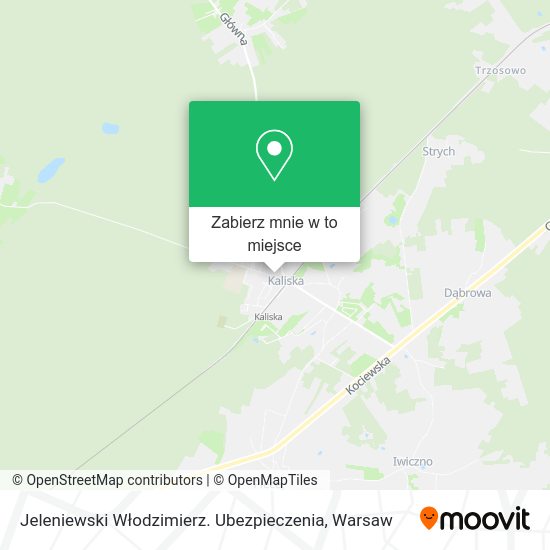 Mapa Jeleniewski Włodzimierz. Ubezpieczenia