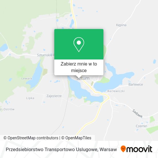 Mapa Przedsiebiorstwo Transportowo Uslugowe