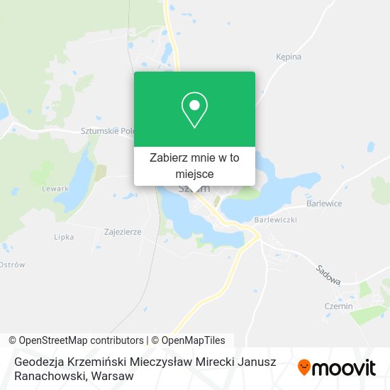 Mapa Geodezja Krzemiński Mieczysław Mirecki Janusz Ranachowski