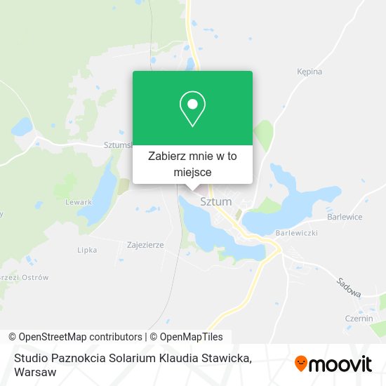 Mapa Studio Paznokcia Solarium Klaudia Stawicka