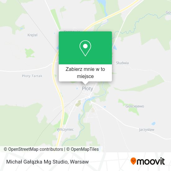 Mapa Michał Gałązka Mg Studio