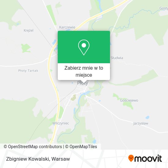 Mapa Zbigniew Kowalski