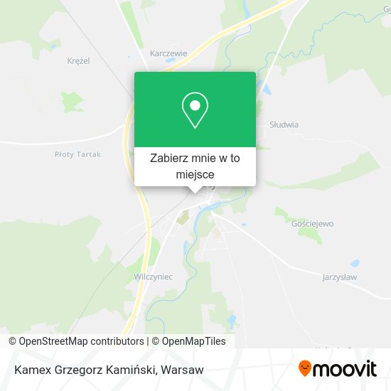 Mapa Kamex Grzegorz Kamiński