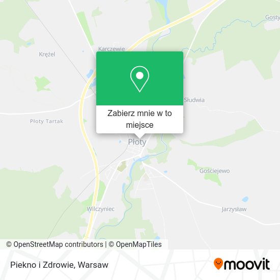 Mapa Piekno i Zdrowie