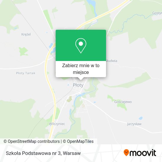 Mapa Szkoła Podstawowa nr 3