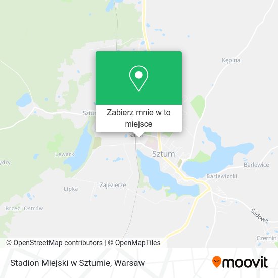 Mapa Stadion Miejski w Sztumie