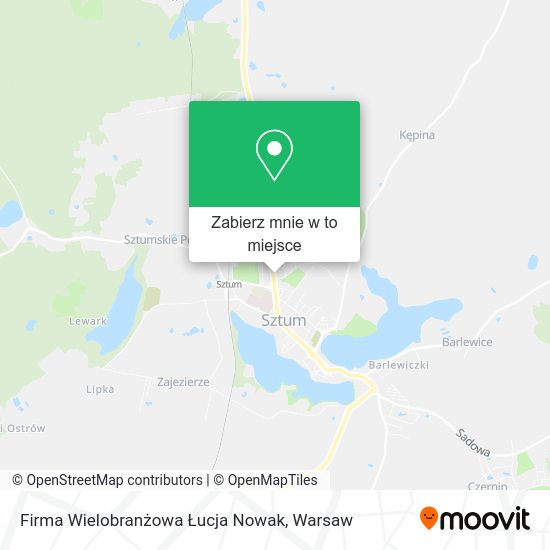 Mapa Firma Wielobranżowa Łucja Nowak