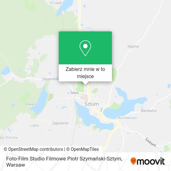 Mapa Foto-Film Studio Filmowe Piotr Szymański-Sztym