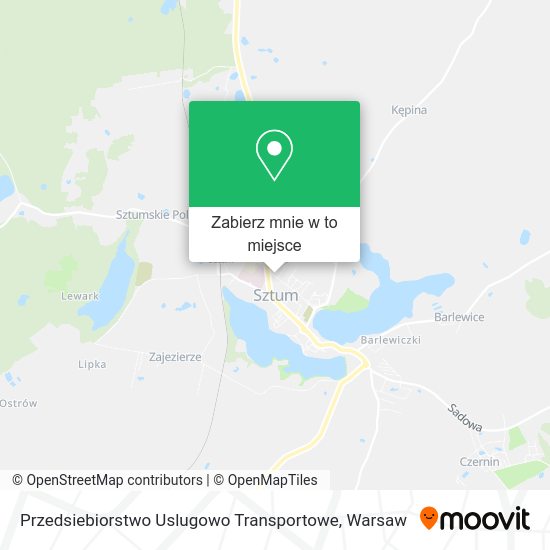 Mapa Przedsiebiorstwo Uslugowo Transportowe