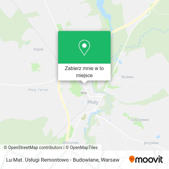 Mapa Lu-Mat. Usługi Remontowo - Budowlane