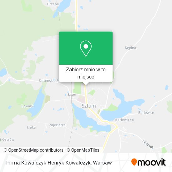 Mapa Firma Kowalczyk Henryk Kowalczyk