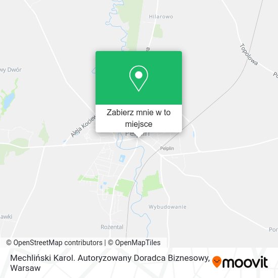 Mapa Mechliński Karol. Autoryzowany Doradca Biznesowy