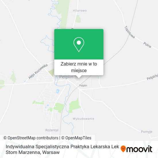 Mapa Indywidualna Specjalistyczna Praktyka Lekarska Lek Stom Marzenna