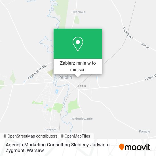 Mapa Agencja Marketing Consulting Skibiccy Jadwiga i Zygmunt