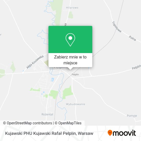 Mapa Kujawski PHU Kujawski Rafał Pelplin