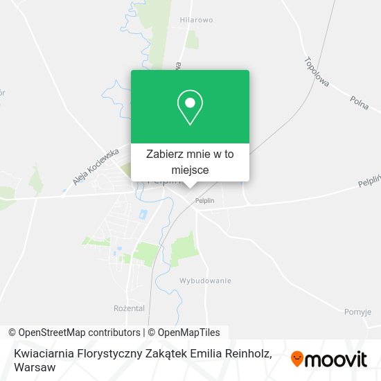 Mapa Kwiaciarnia Florystyczny Zakątek Emilia Reinholz