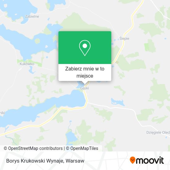 Mapa Borys Krukowski Wynaje