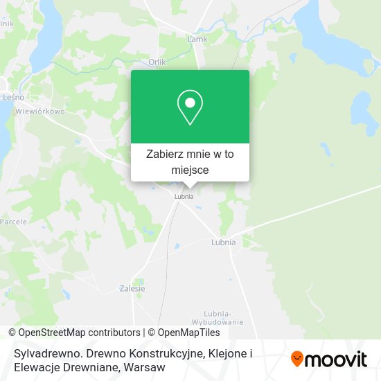 Mapa Sylvadrewno. Drewno Konstrukcyjne, Klejone i Elewacje Drewniane