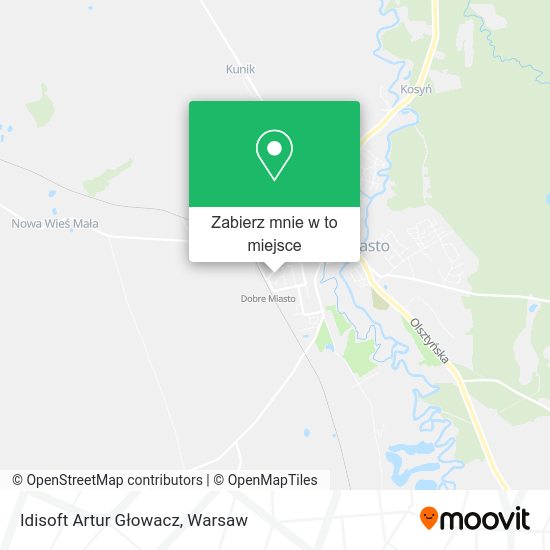 Mapa Idisoft Artur Głowacz