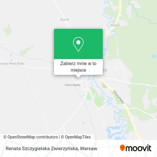 Mapa Renata Szczygielska Zwierzyńska