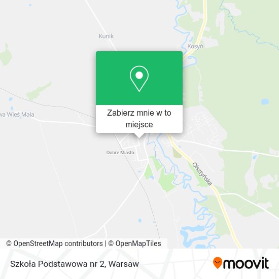 Mapa Szkoła Podstawowa nr 2