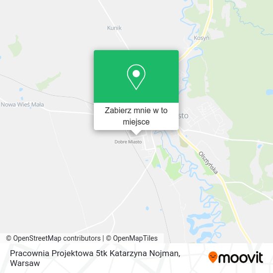 Mapa Pracownia Projektowa 5tk Katarzyna Nojman