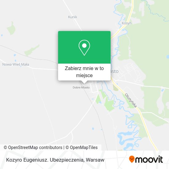 Mapa Kozyro Eugeniusz. Ubezpieczenia