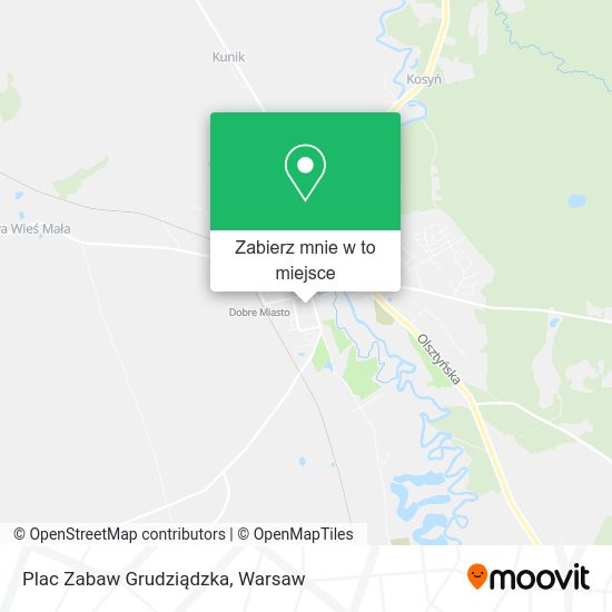 Mapa Plac Zabaw Grudziądzka