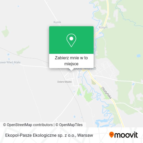 Mapa Ekopol-Pasze Ekologiczne sp. z o.o.