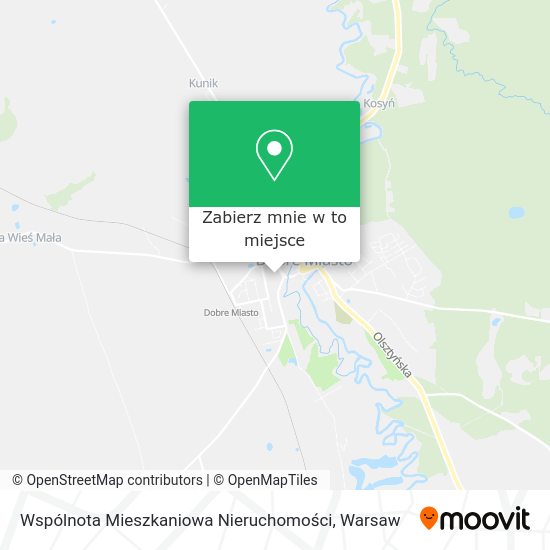 Mapa Wspólnota Mieszkaniowa Nieruchomości