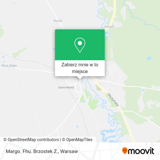 Mapa Margo. Fhu. Brzostek Z.