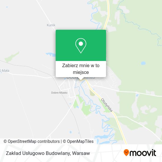 Mapa Zakład Usługowo Budowlany