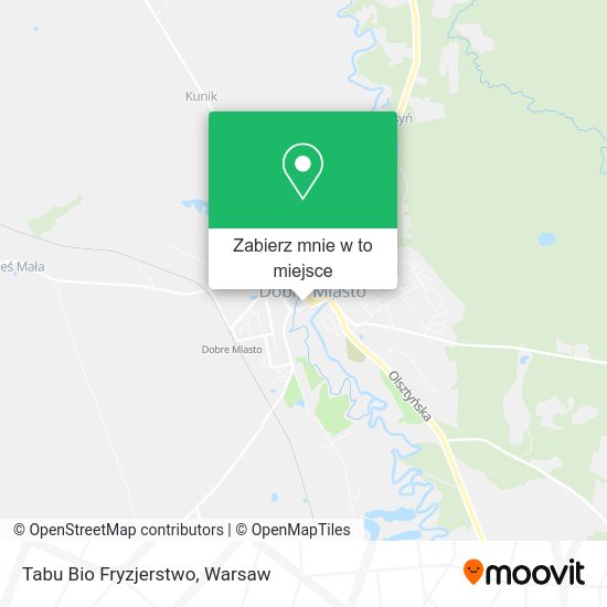 Mapa Tabu Bio Fryzjerstwo