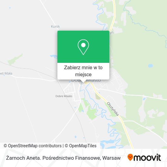 Mapa Żarnoch Aneta. Pośrednictwo Finansowe