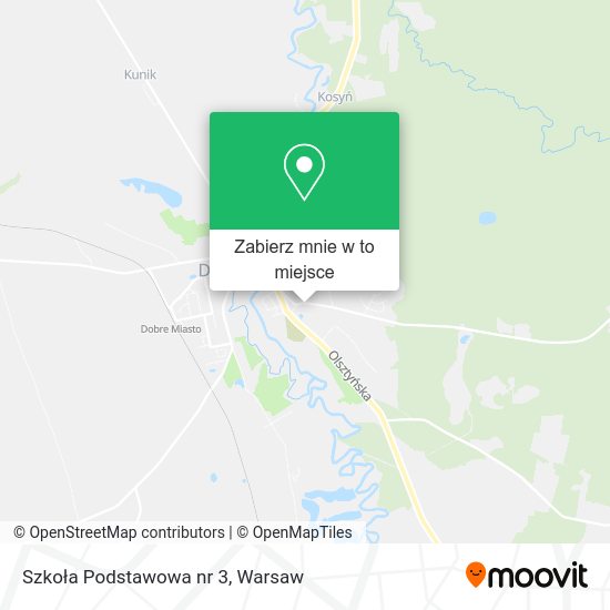 Mapa Szkoła Podstawowa nr 3