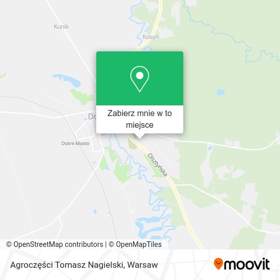 Mapa Agroczęści Tomasz Nagielski