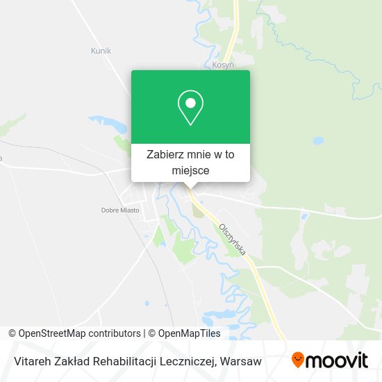 Mapa Vitareh Zakład Rehabilitacji Leczniczej