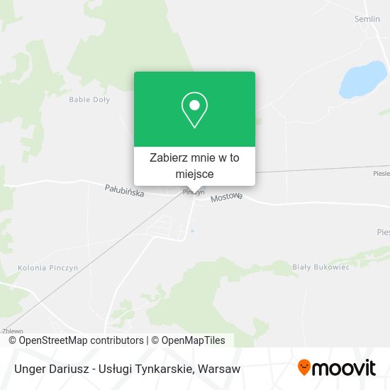 Mapa Unger Dariusz - Usługi Tynkarskie