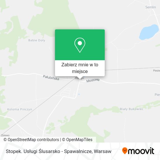 Mapa Stopek. Usługi Ślusarsko - Spawalnicze