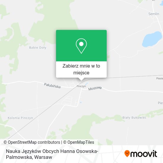 Mapa Nauka Języków Obcych Hanna Osowska-Palmowska