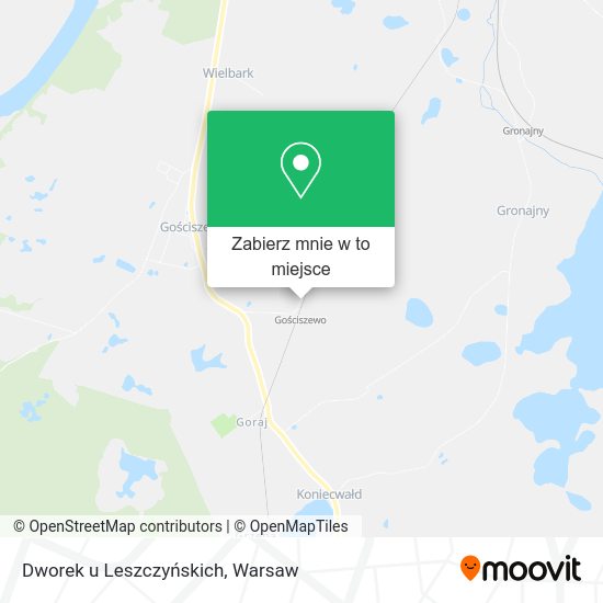 Mapa Dworek u Leszczyńskich