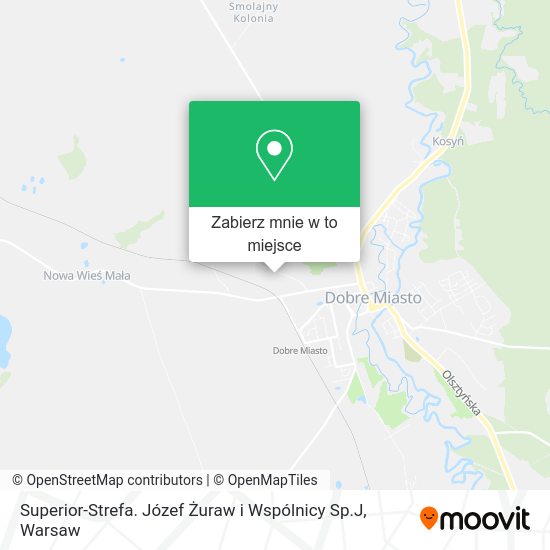 Mapa Superior-Strefa. Józef Żuraw i Wspólnicy Sp.J