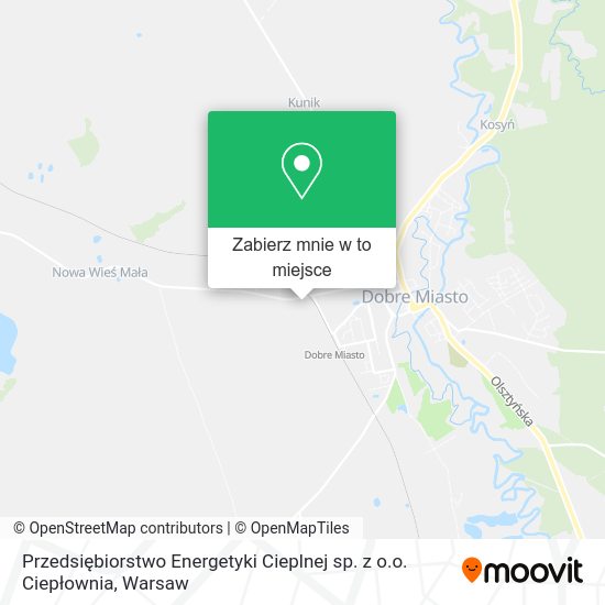 Mapa Przedsiębiorstwo Energetyki Cieplnej sp. z o.o. Ciepłownia