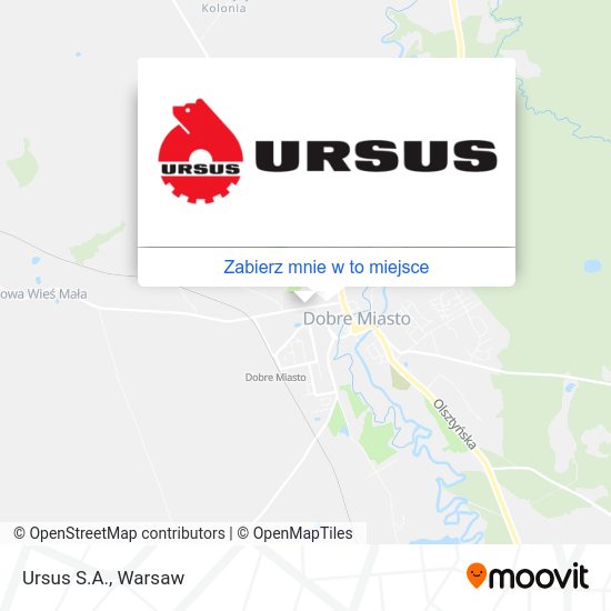 Mapa Ursus S.A.