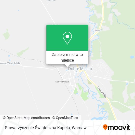 Mapa Stowarzyszenie Świąteczna Kapela